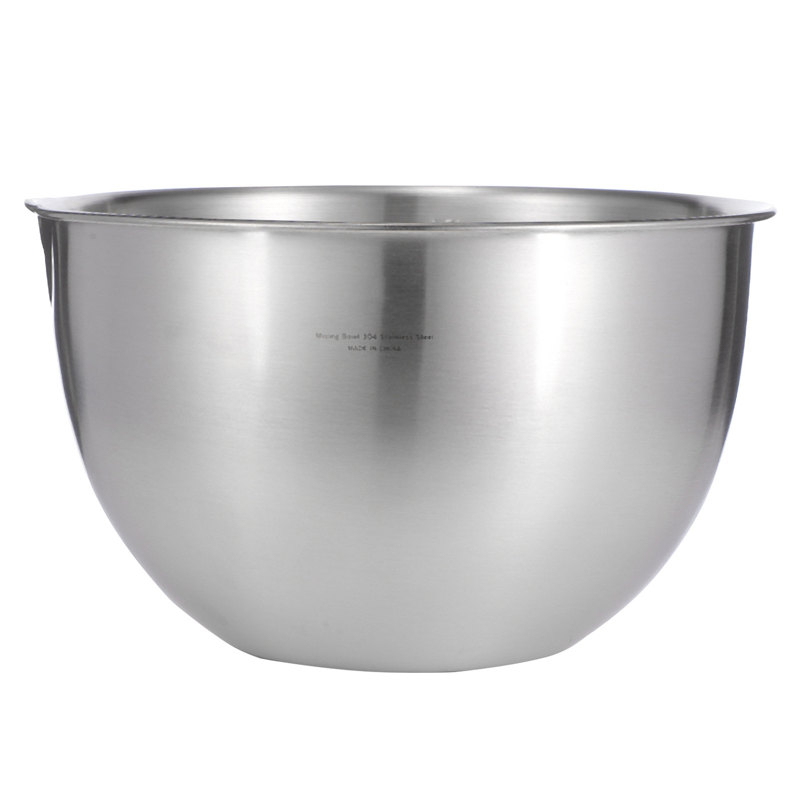 Kitchen Baking Bowls - Tazón Redondo Profundo de Acero Inoxidable