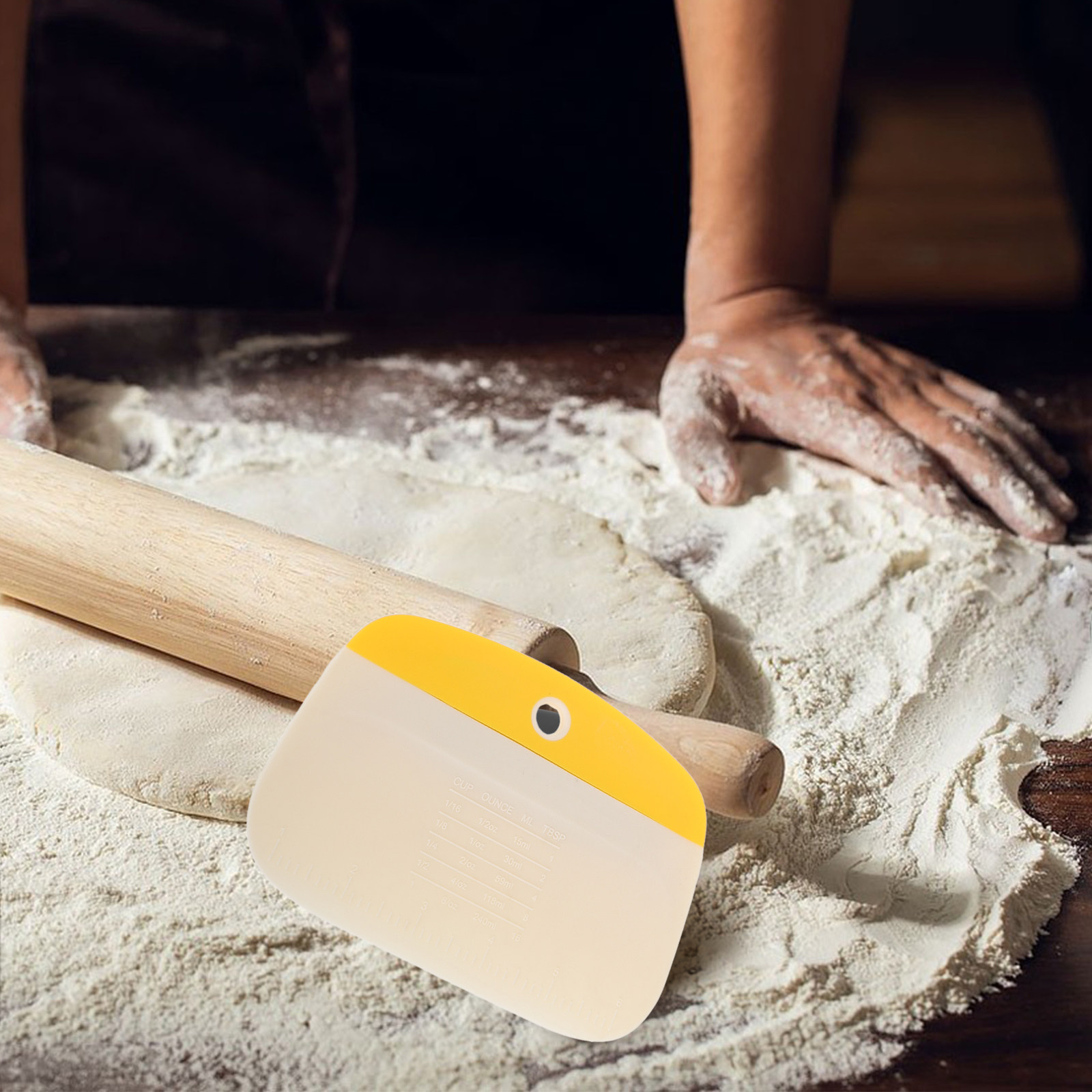 Bench Scraper Dough - 2 piezas de raspadores de masa