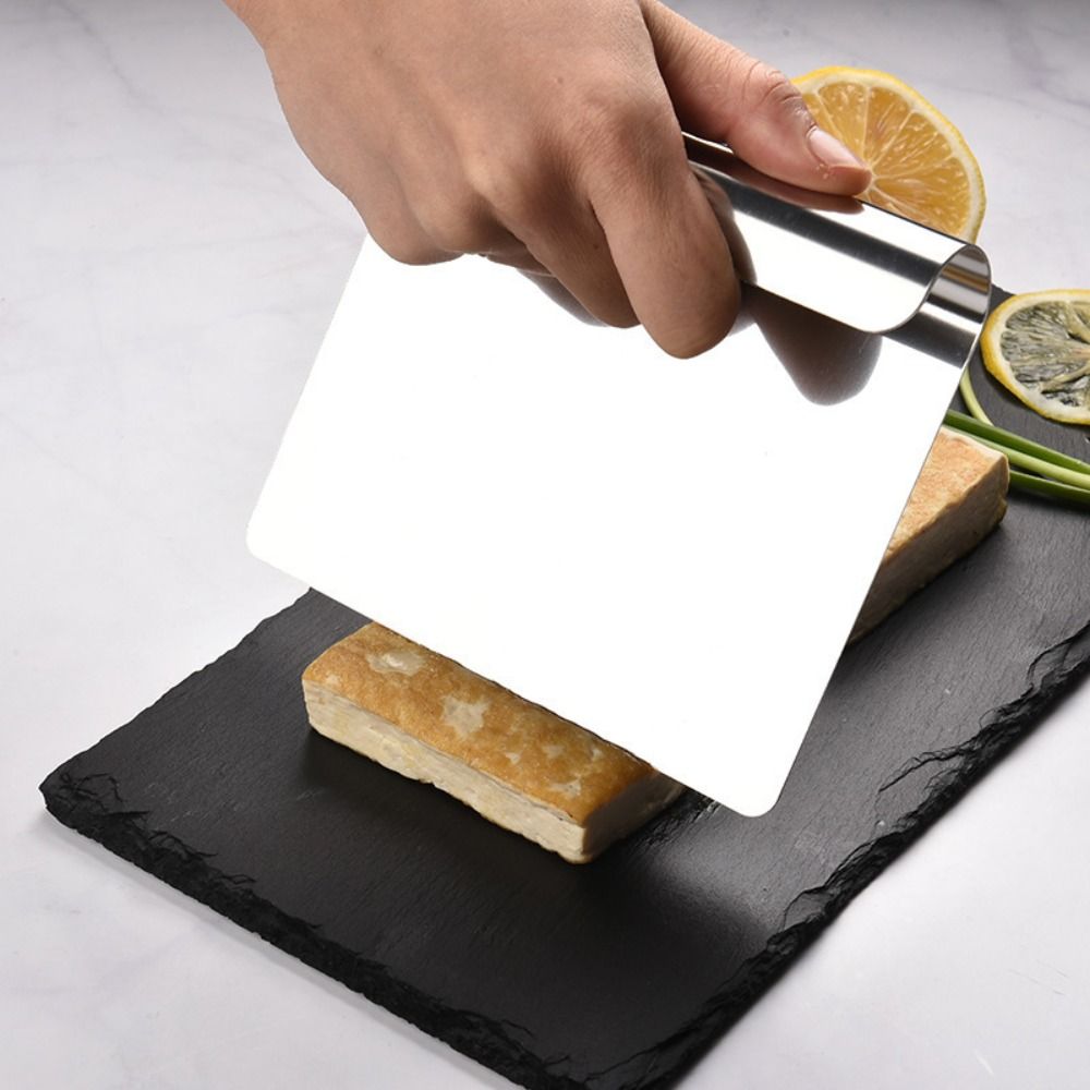 Bench Scraper Dough - Espátula Plana de Acero Inoxidable 304