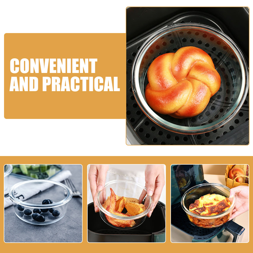 Kitchen Baking Bowls - 2 piezas de recipientes de vidrio