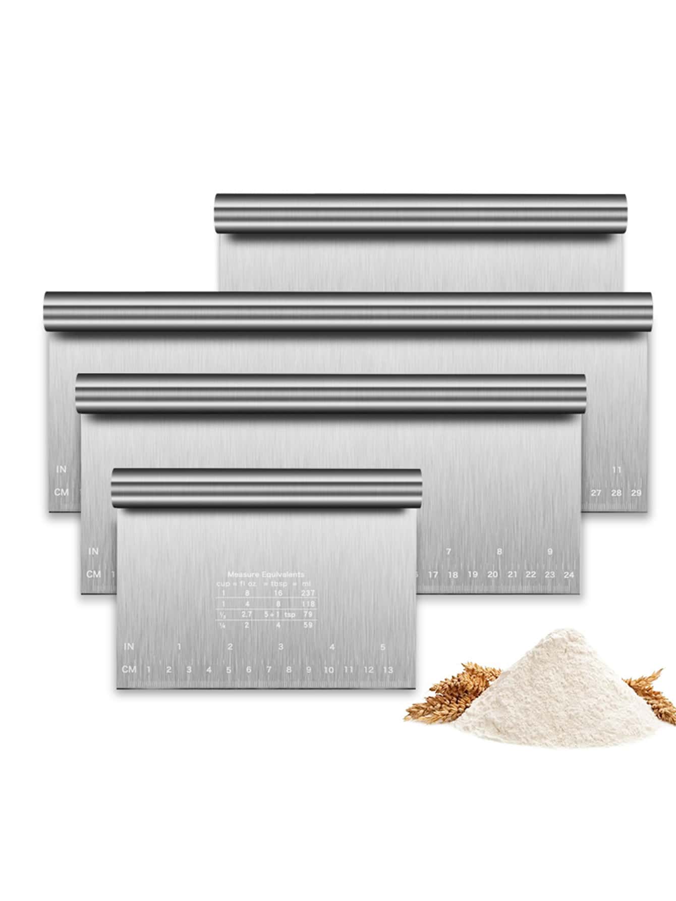 Bench Scraper Dough - Cortador y Raspador de Masa para