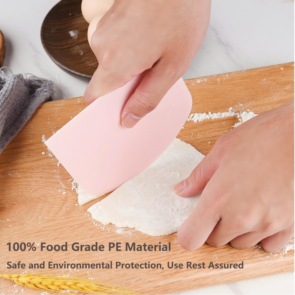Raspadores de Plástico Flexibl - Bench Scraper Dough reseña y precio