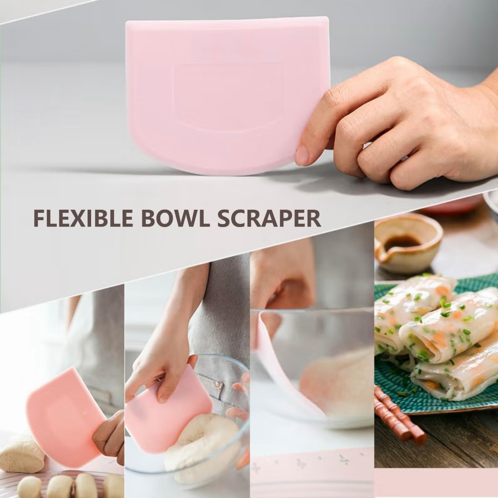 Raspadores de Plástico Flexibl - Bench Scraper Dough reseña y precio