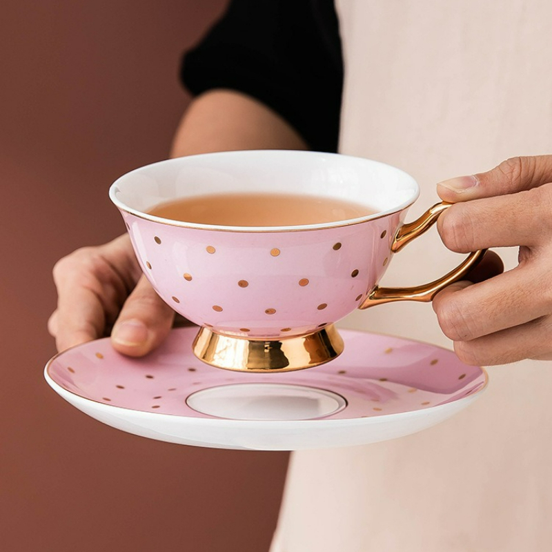 Tazas de Café de Cerámica Rosa - Kitchen Baking Utensil Set reseña y precio