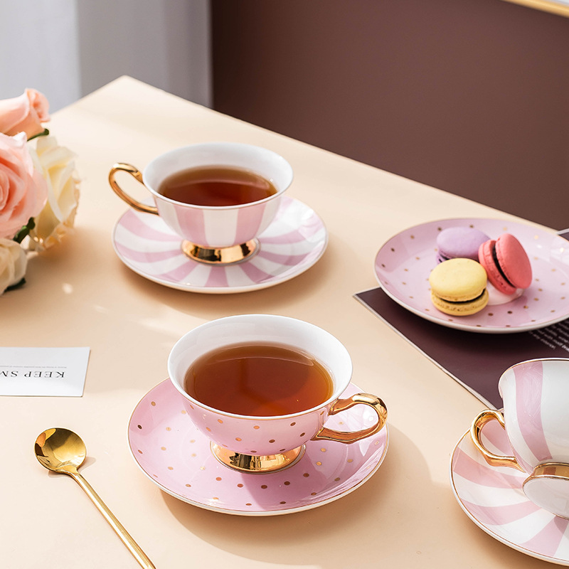 Tazas de Café de Cerámica Rosa - Kitchen Baking Utensil Set reseña y precio