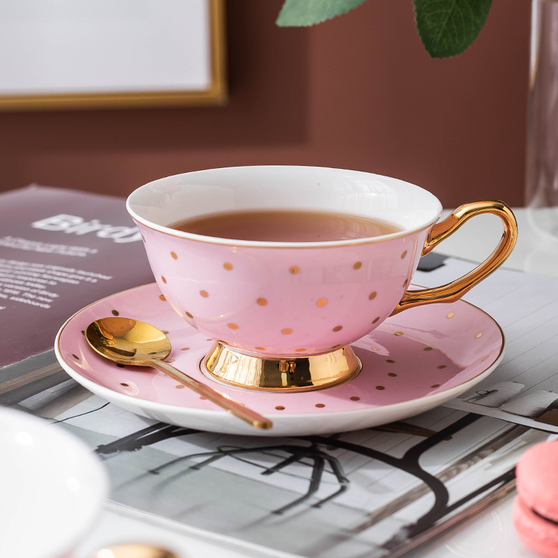 Tazas de Café de Cerámica Rosa - Kitchen Baking Utensil Set reseña y precio