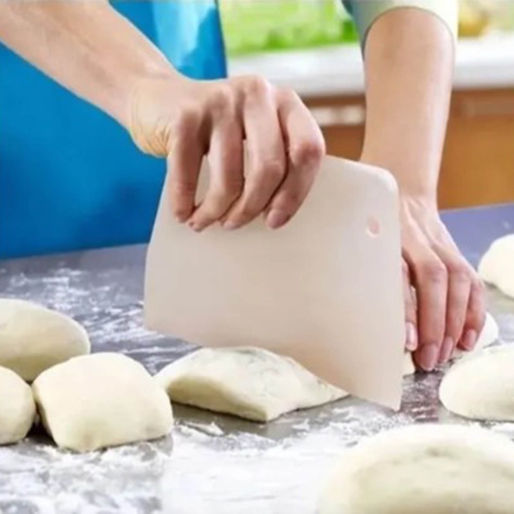 Raspador de masa de PP apto pa - Bench Scraper Dough reseña y precio