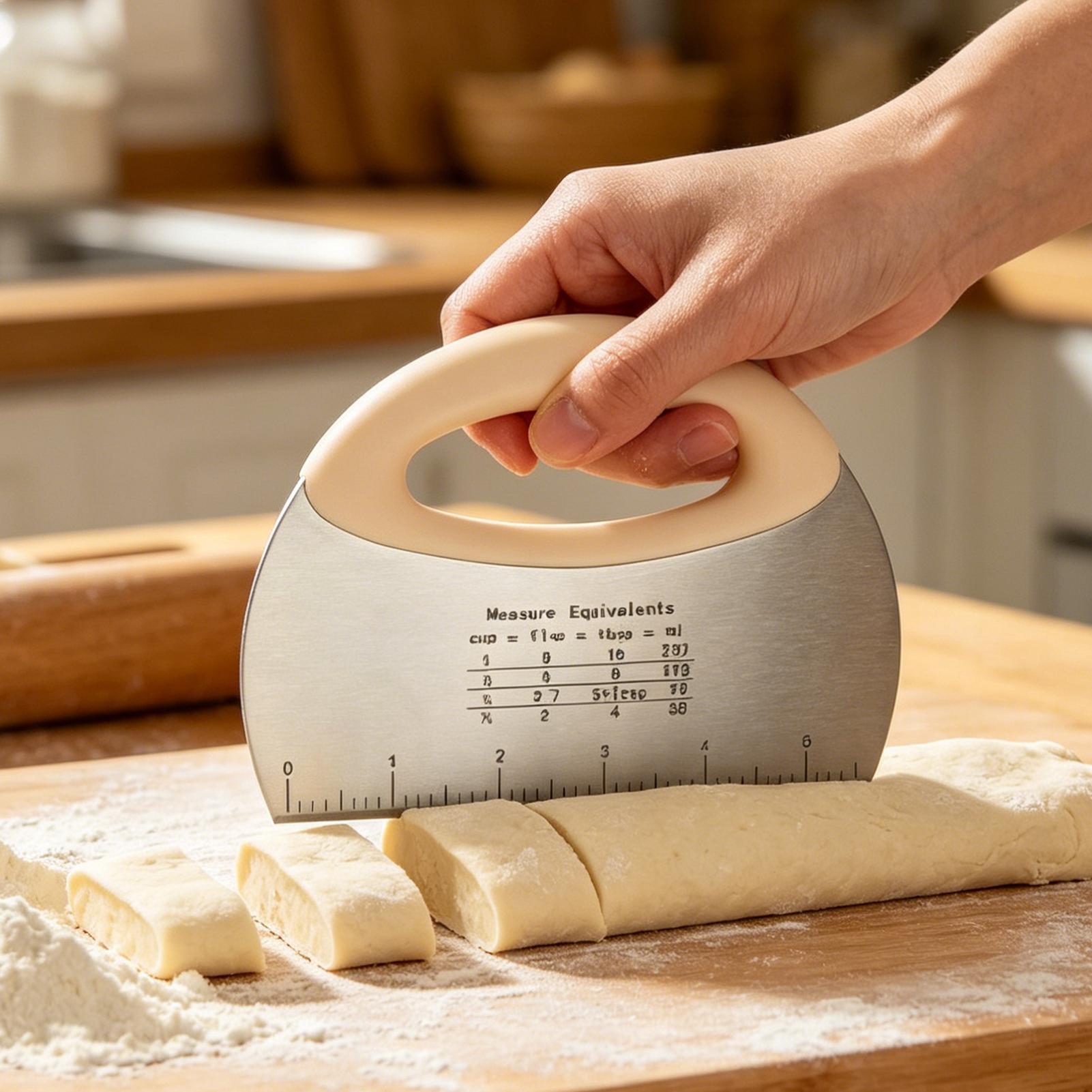 Raspador de Masa de Acero Inox - Bench Scraper Dough reseña y precio