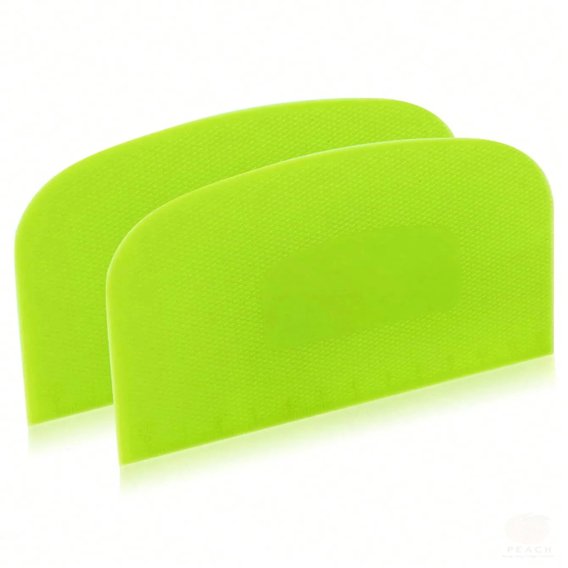 2 raspadores de masa de plásti - Bench Scraper Dough reseña y precio