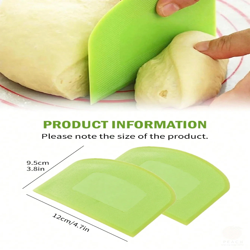 2 raspadores de masa de plásti - Bench Scraper Dough reseña y precio