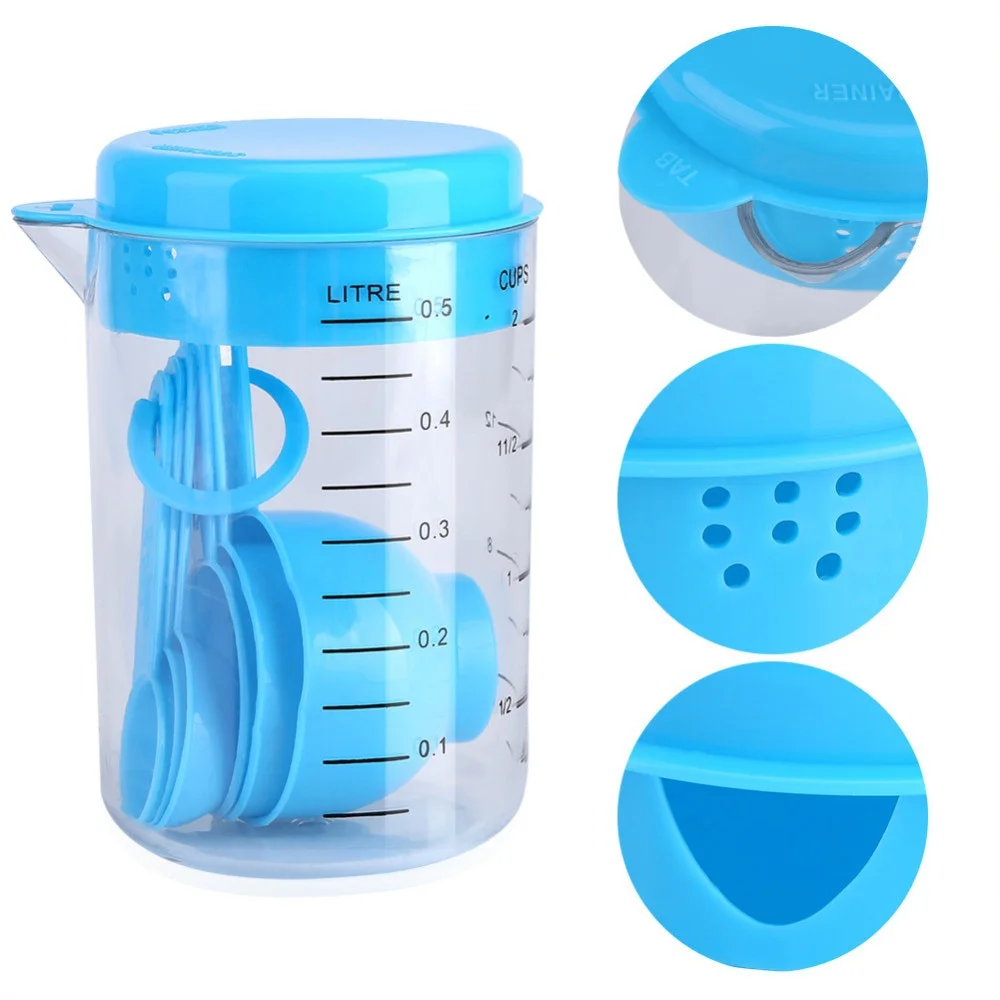 Tazas y cucharas medidoras de  - Kitchen Baking Utensil Set reseña y precio