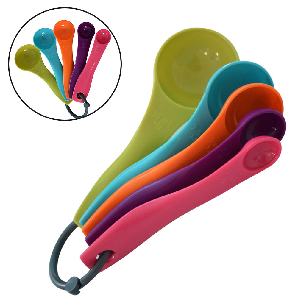 Cucharas medidoras de colores  - Kitchen Baking Utensil Set reseña y precio