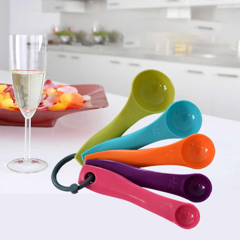 Cucharas medidoras de colores  - Kitchen Baking Utensil Set reseña y precio