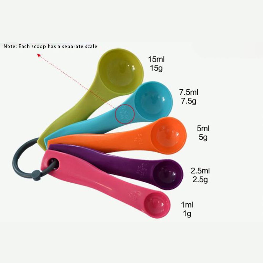 Cucharas medidoras de colores  - Kitchen Baking Utensil Set reseña y precio