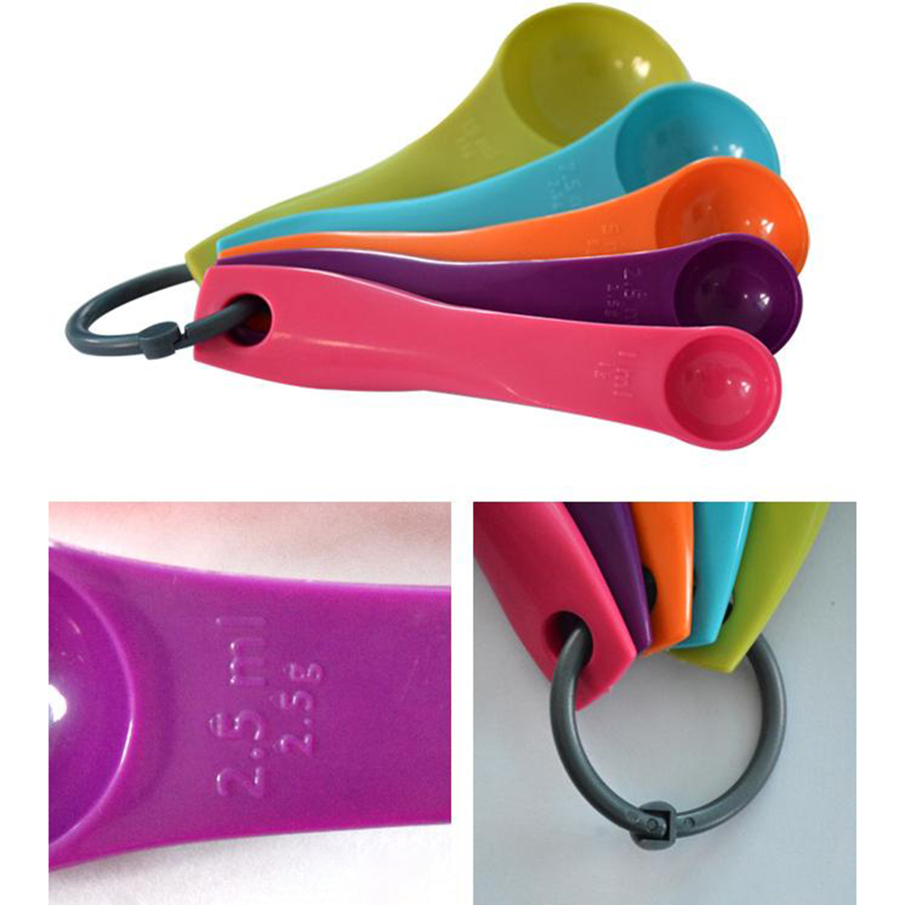Cucharas medidoras de colores  - Kitchen Baking Utensil Set reseña y precio