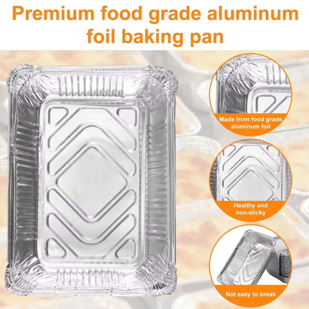 Bandejas de papel de aluminio  - Kitchen Baking Bowls reseña y precio