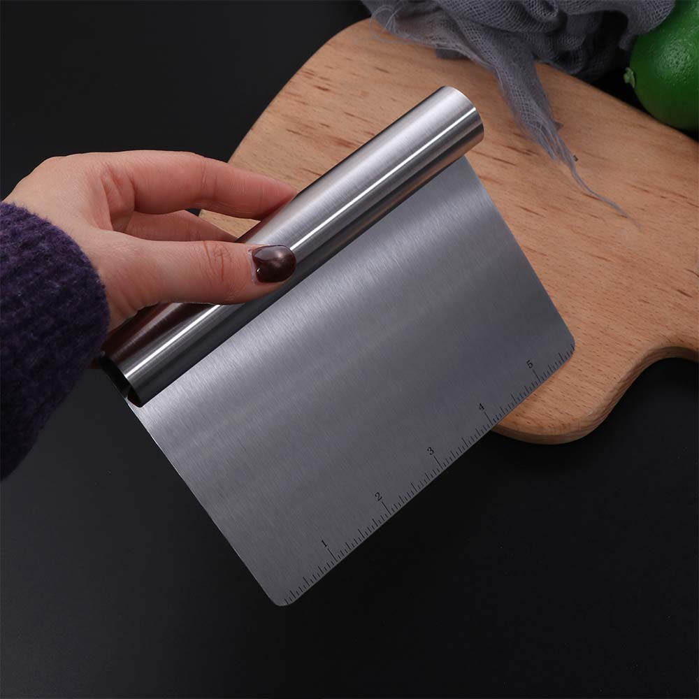 Cortador de masa multifunciona - Bench Scraper Dough reseña y precio