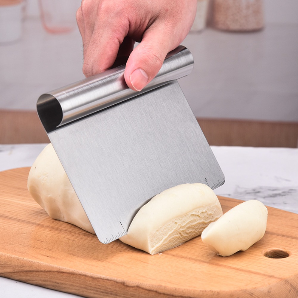 Cortador de masa multifunciona - Bench Scraper Dough reseña y precio