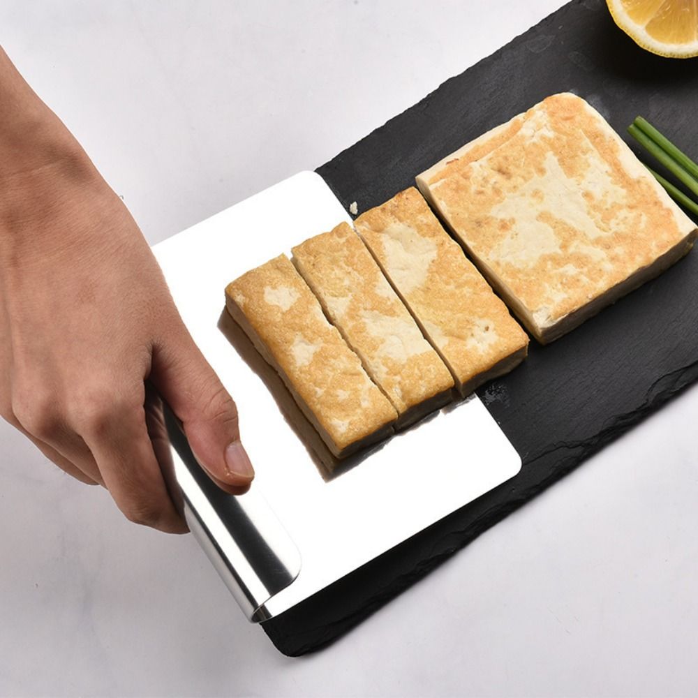 Espátula Plana de Acero Inoxid - Bench Scraper Dough reseña y precio