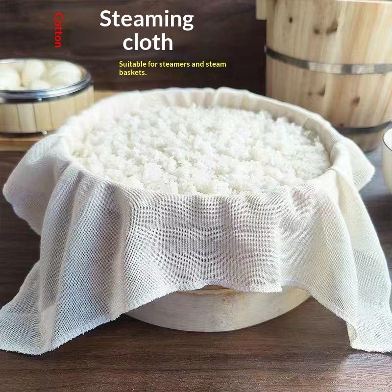 Paño de vapor redondo de algod - Kitchen Baking Cloth reseña y precio
