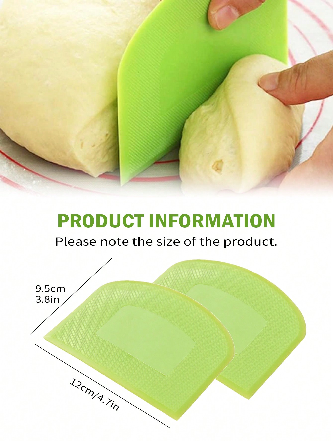 Leeseph-cuenco raspador de mas - Bench Scraper Dough reseña y precio