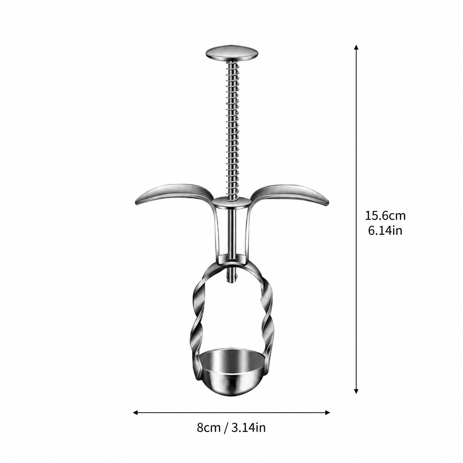Herramienta de Acero Inoxidabl - Kitchen Baking Tools reseña y precio