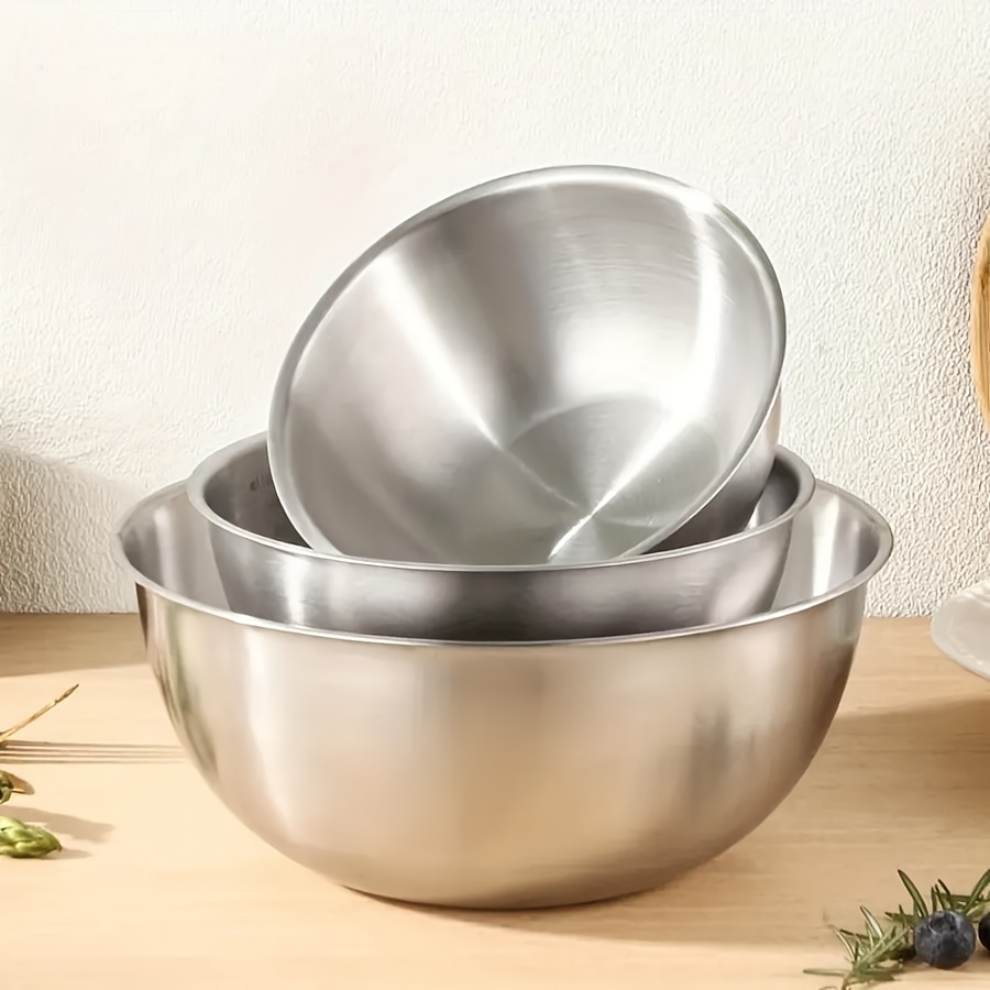 Juego de 3 tazones para ensala - Kitchen Baking Bowls reseña y precio