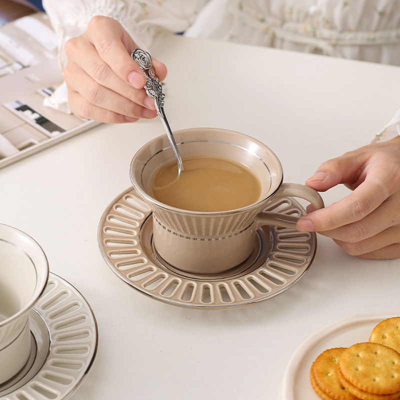 Taza de café de cerámica de lu - Kitchen Baking Utensil Set reseña y precio