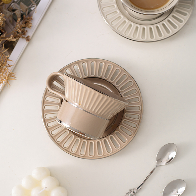 Taza de café de cerámica de lu - Kitchen Baking Utensil Set reseña y precio